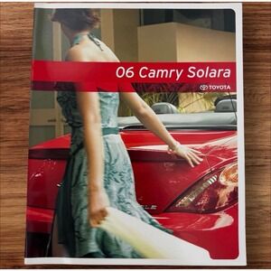 2006 Toyota Camry Solara Sales Brochure Catalog SLE SE Sport Coupe Convertible